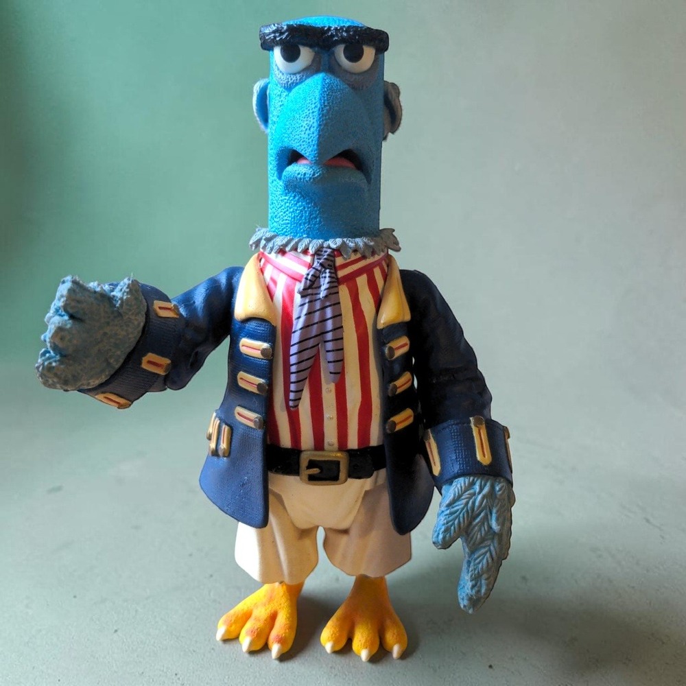 Vintage Palisades Muppets Sam Arrow Sam the Eagle Series 4 Figure 2003 Henson